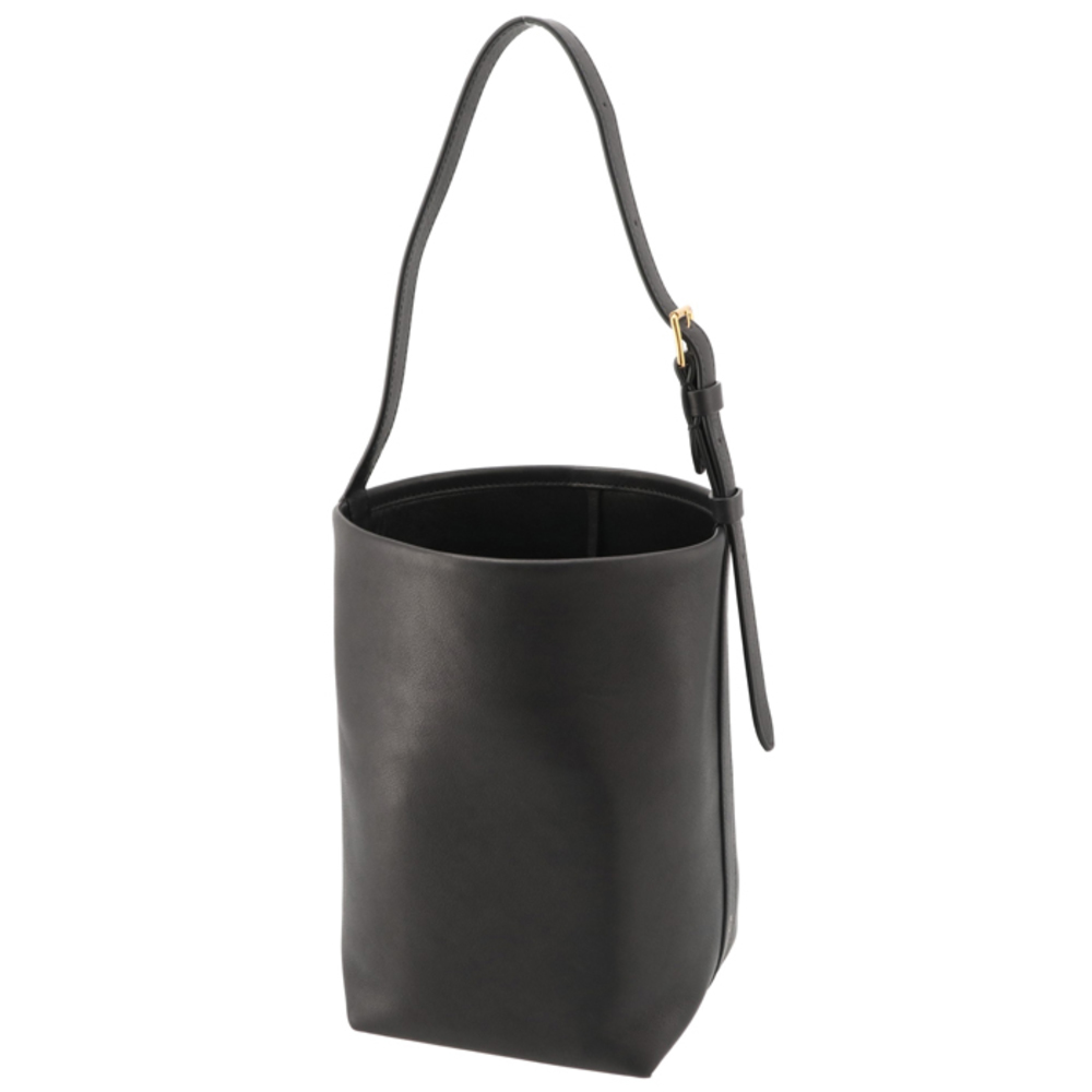 The Row Tote Bag Small NS Belt One Handle Black - Picture 3 of 8